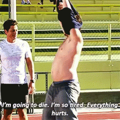 Andy Dwyer: everything hurts and I'm dying