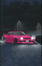 A car drifting sideways — like your team's status info